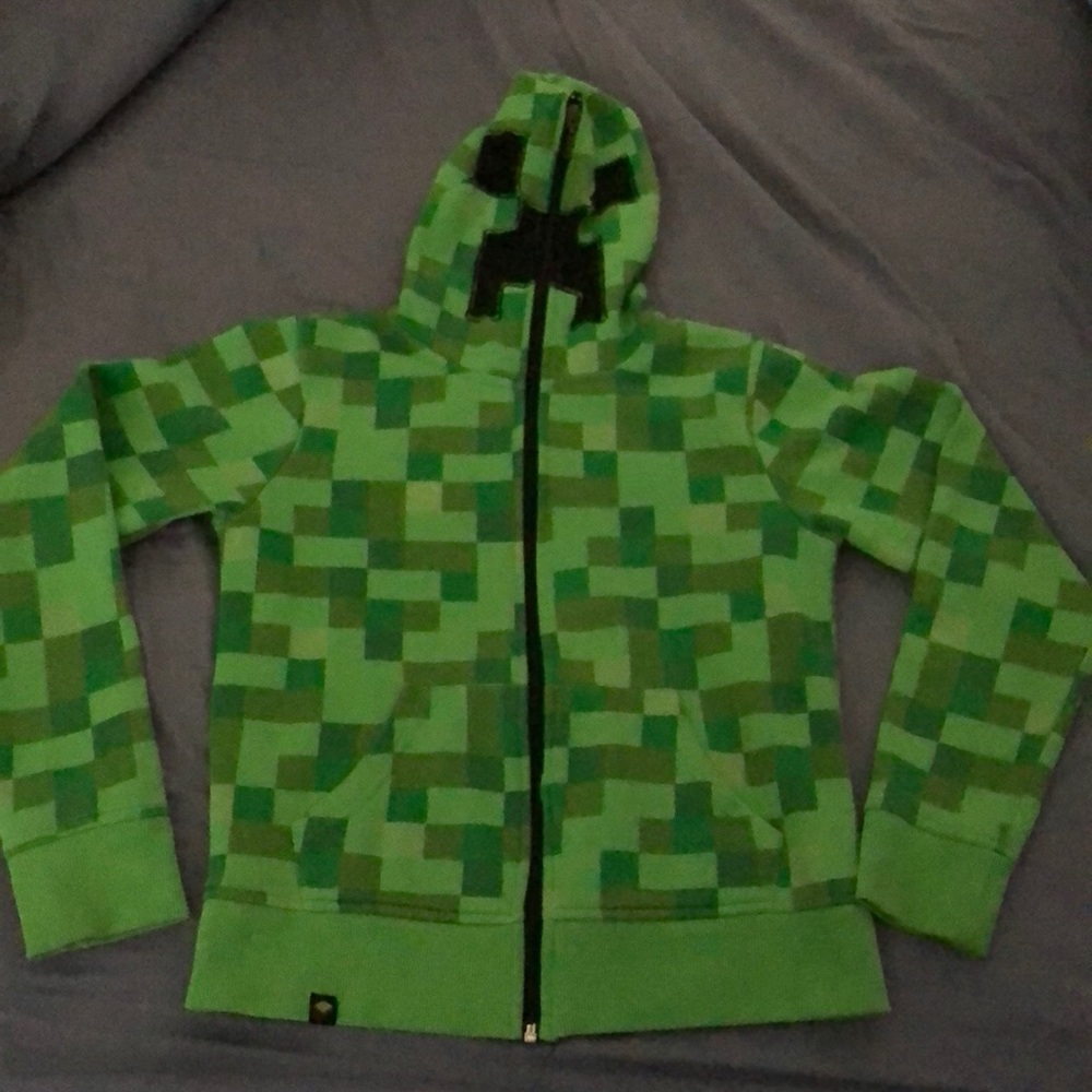 Jinx Minecraft Creeper Hoodie/ Hoody Sweatshirt YM